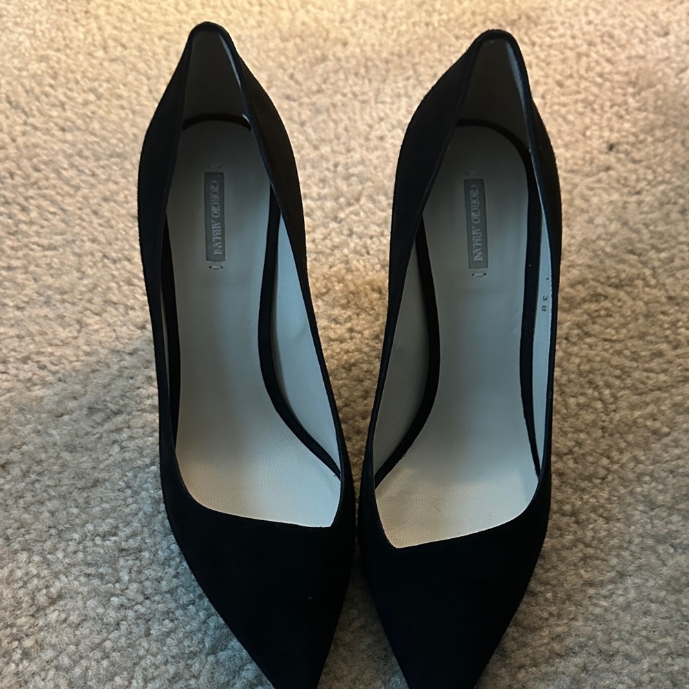 Giorgio Armani Black Heels